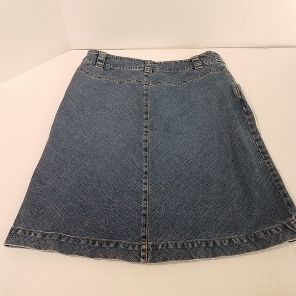 Janeville Jean skirt waist 33 inches - Picture 7 of 8